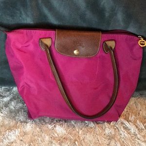 Lonchamp pink mini tote